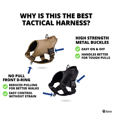 Reflective No Pull Dog Harness