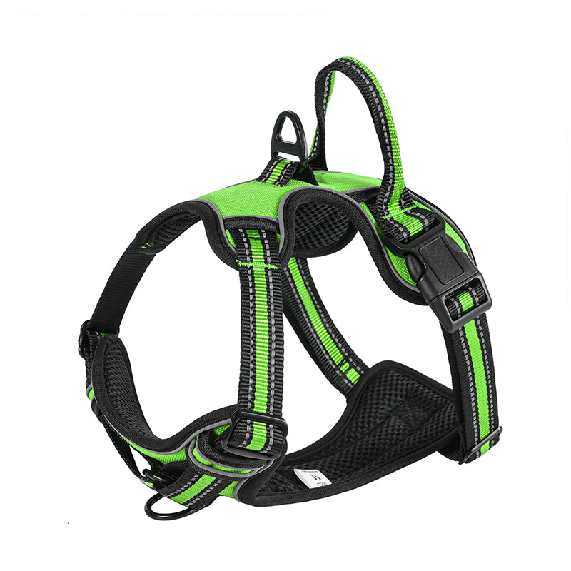 No Pull, Breathable, Reflective Dog Harness